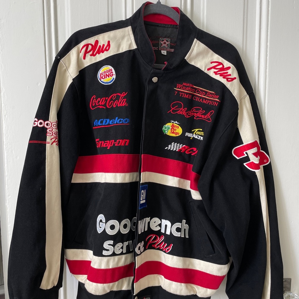 Black and Red Racing Jacket